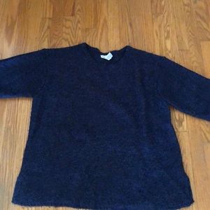 Navy sweater- size large